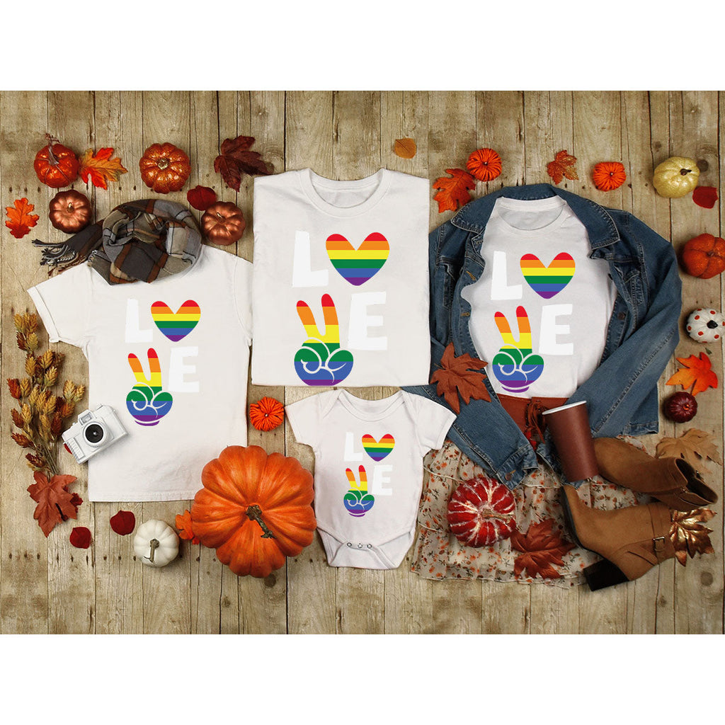 LGBT Love Shirt, Rainbow Glory T-Shirt, Pride Tee product image 35