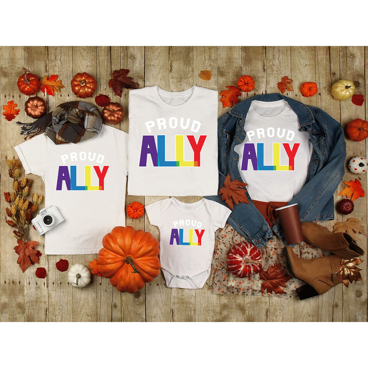 Proud Ally Shirt, LGBT T-Shirt, Tee product image 35