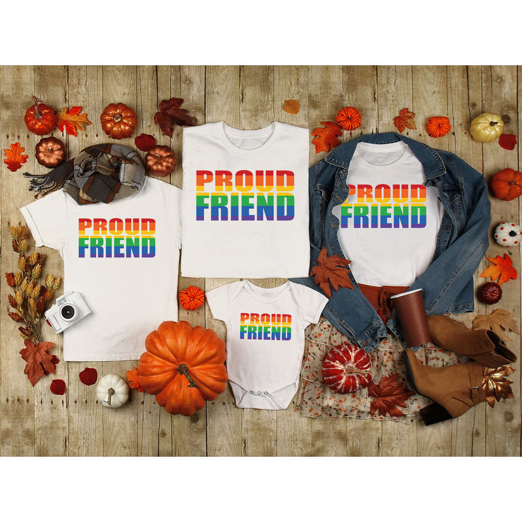 LGBT Friendship Shirt, Proud Friend T-Shirt, Gift Tee product image 32