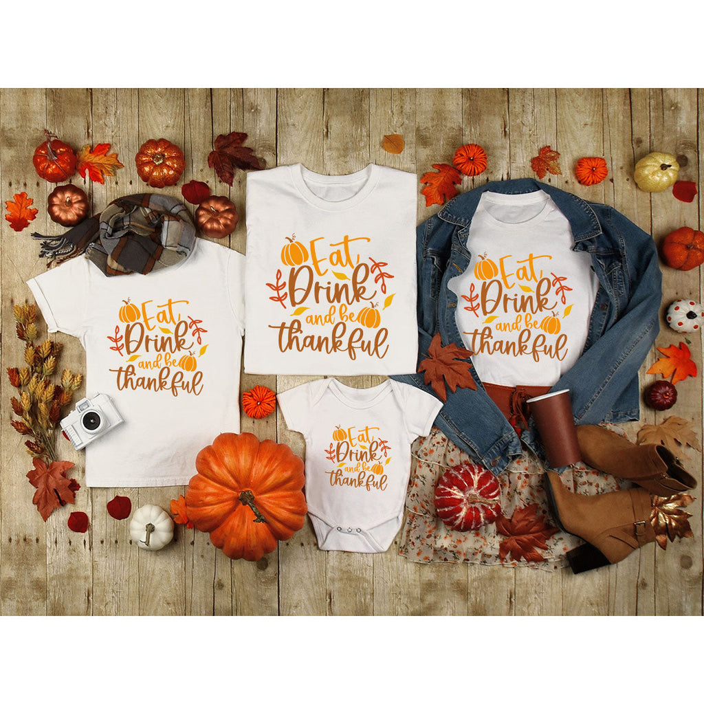 Cute Pumpkin T-Shirt, Fall Graphic Tees, Thankful Gifts product image 45