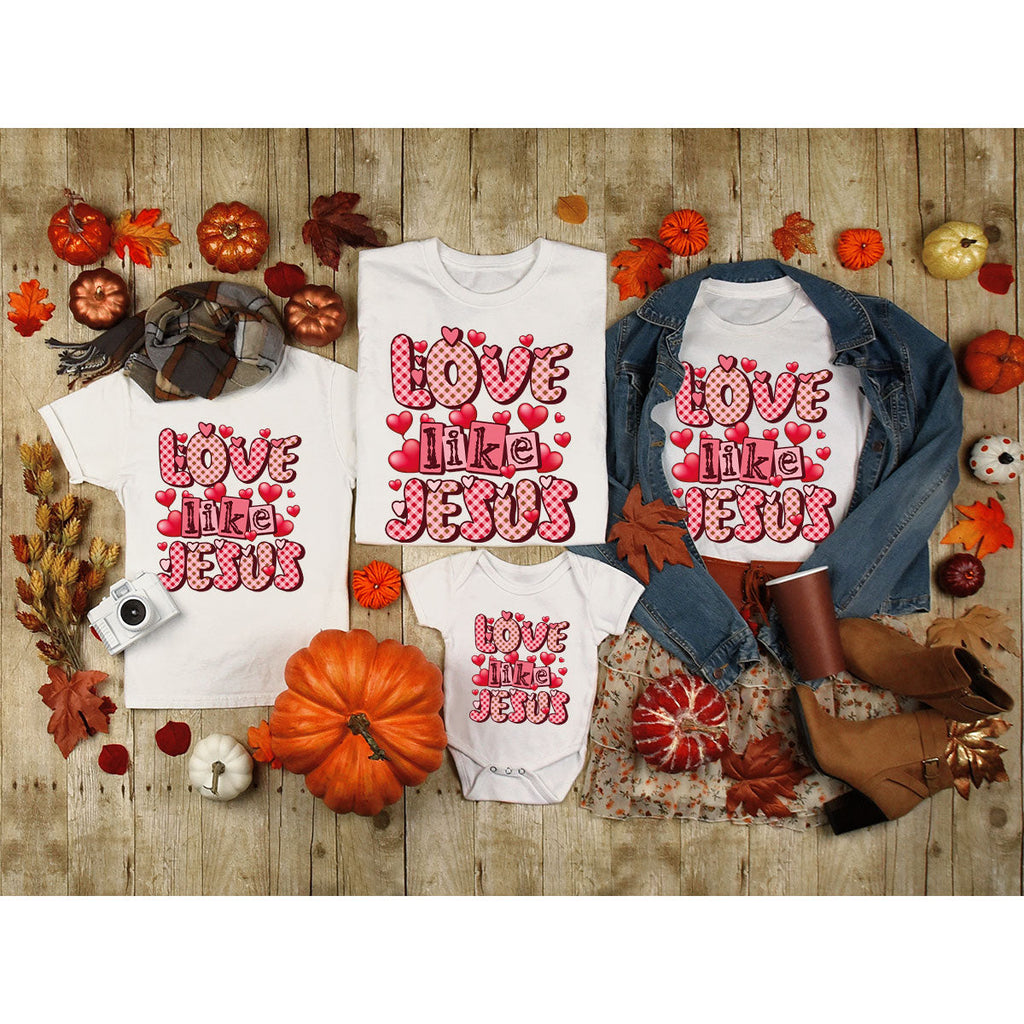 Love Like Jesus Shirt, Valentine's Day Best Gift for Lovers product image 33
