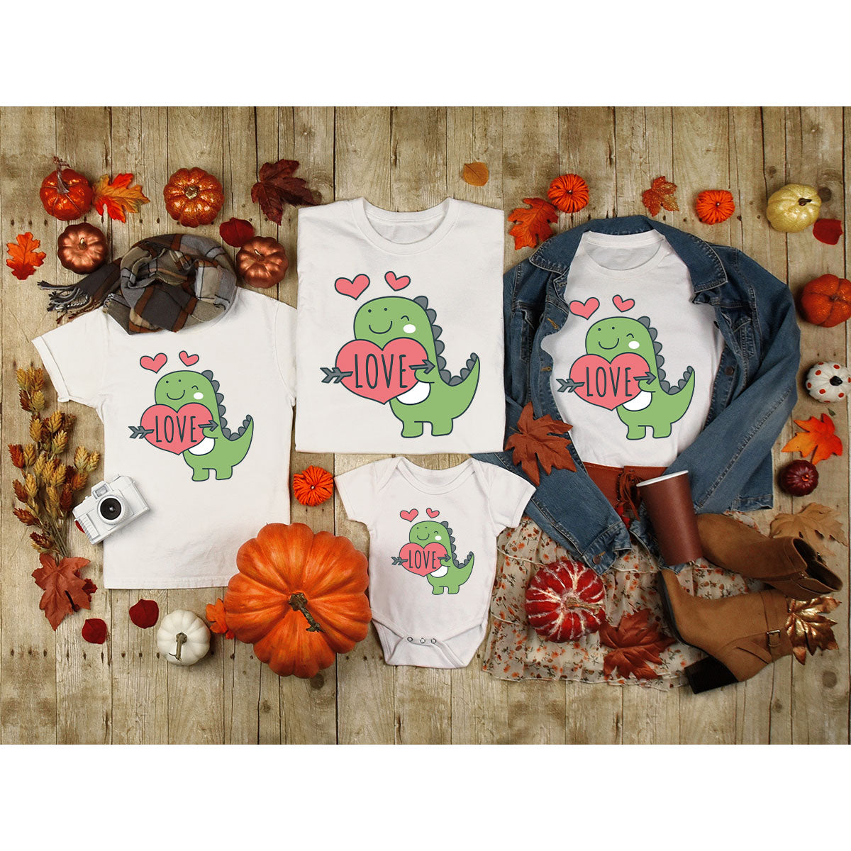 Love Shirt, Lovely Dinosaur Valentine's Day Special For product image 20