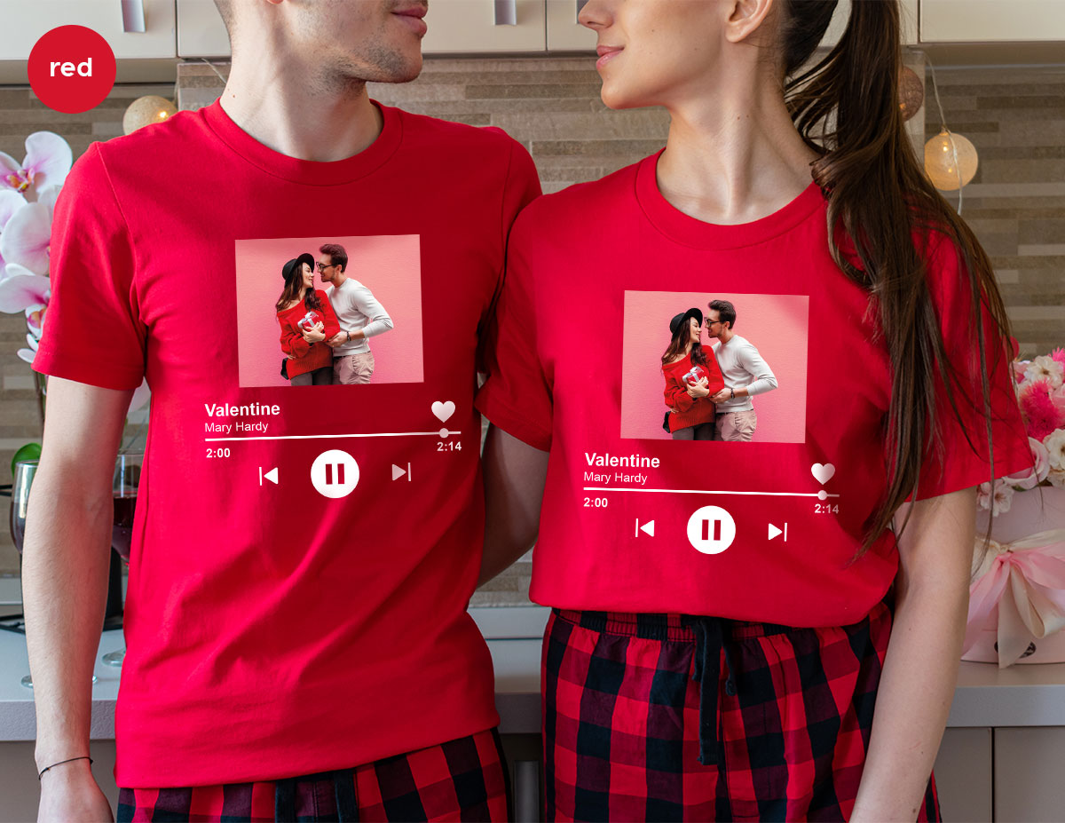 Custom Photo Valentine's Day Shirt, Personalized Gift product image 96