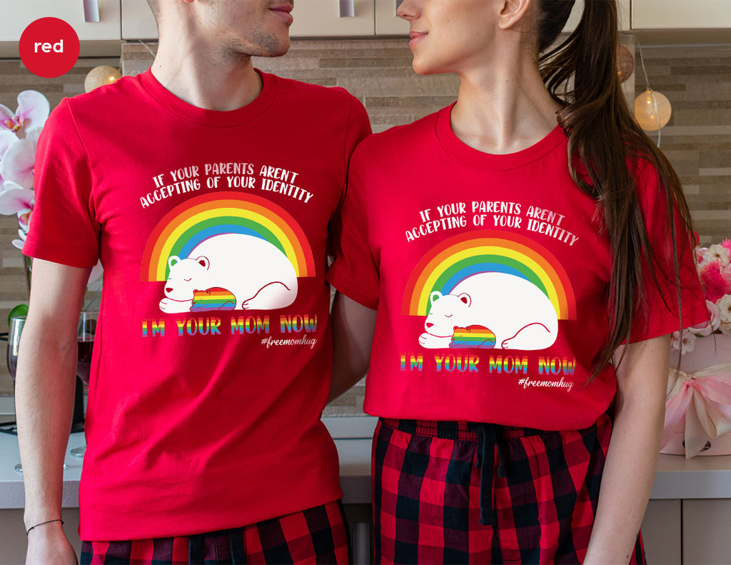 I'm Your Mom Now T-Shirt, Cute LGBT Glory Tee product image 37