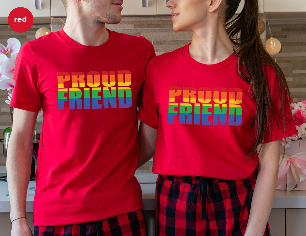 LGBT Friendship Shirt, Proud Friend T-Shirt, Gift Tee product image 34