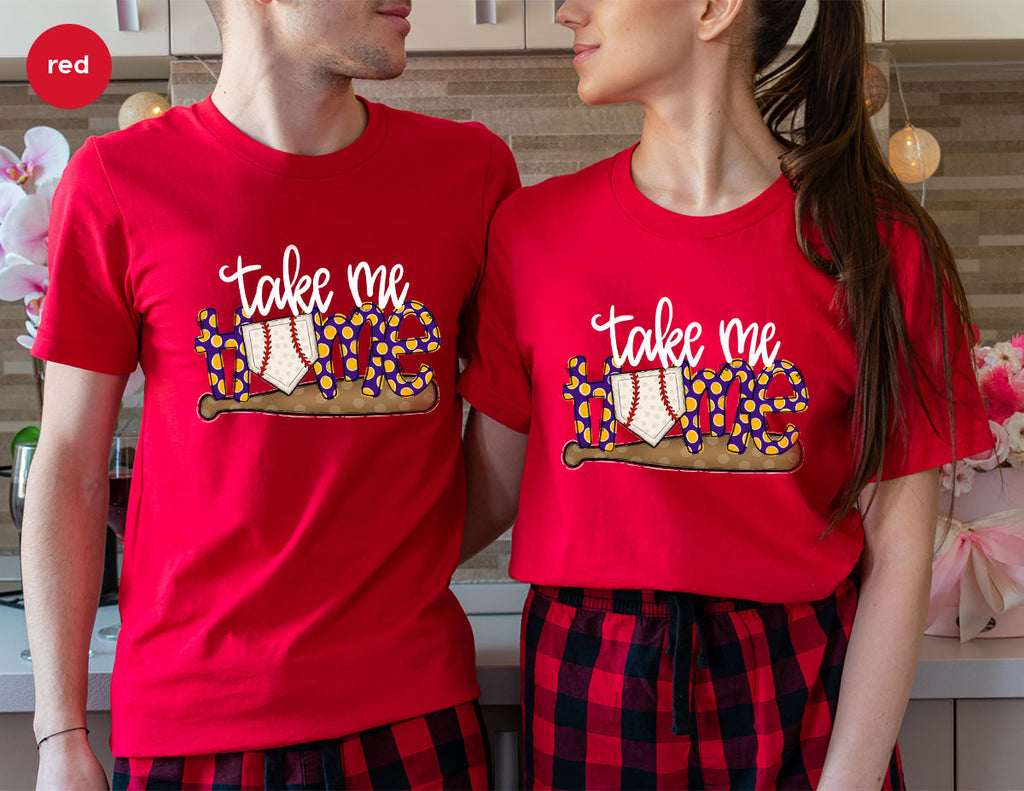 Baseball T-Shirt, Gifts for Her, Mom Outfit, Sister Shirt product image 11