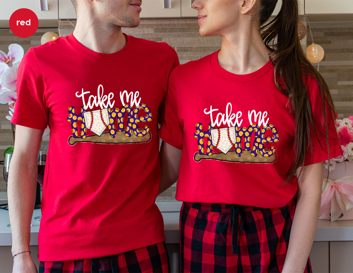 Baseball T-Shirt, Gifts for Her, Mom Outfit, Sister Shirt product image 11
