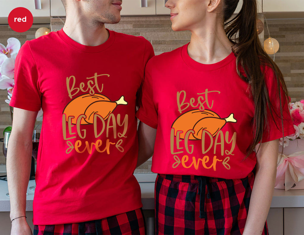 Funny Thanksgiving Shirts, Turkey Graphic Tees, Fall product image 25