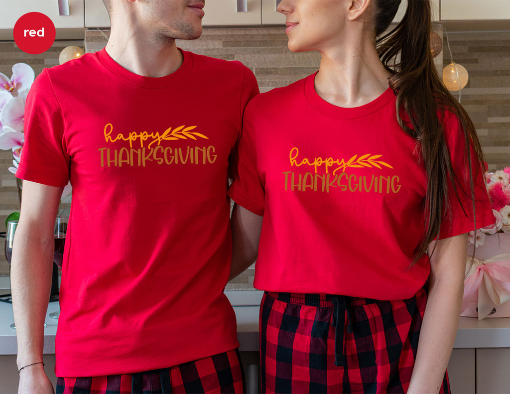 Happy Thanksgiving Shirt, Fall Crewneck Sweatshirt, Family product image 28