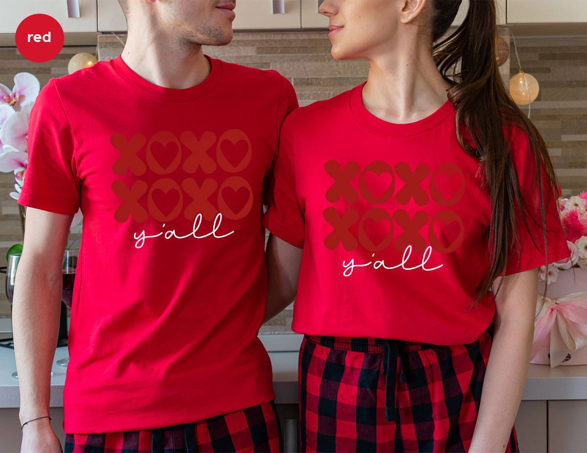 XOXO Shirt, Love Valentine's Day T-Shirt, Couple Match product image 33
