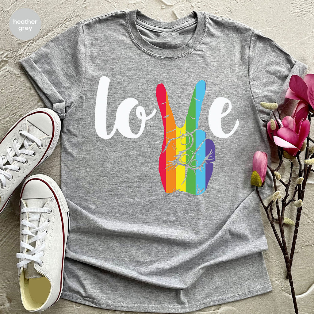 LGBT Love Shirt, Victory T-Shirt, Pride Tee, Glory product image 27