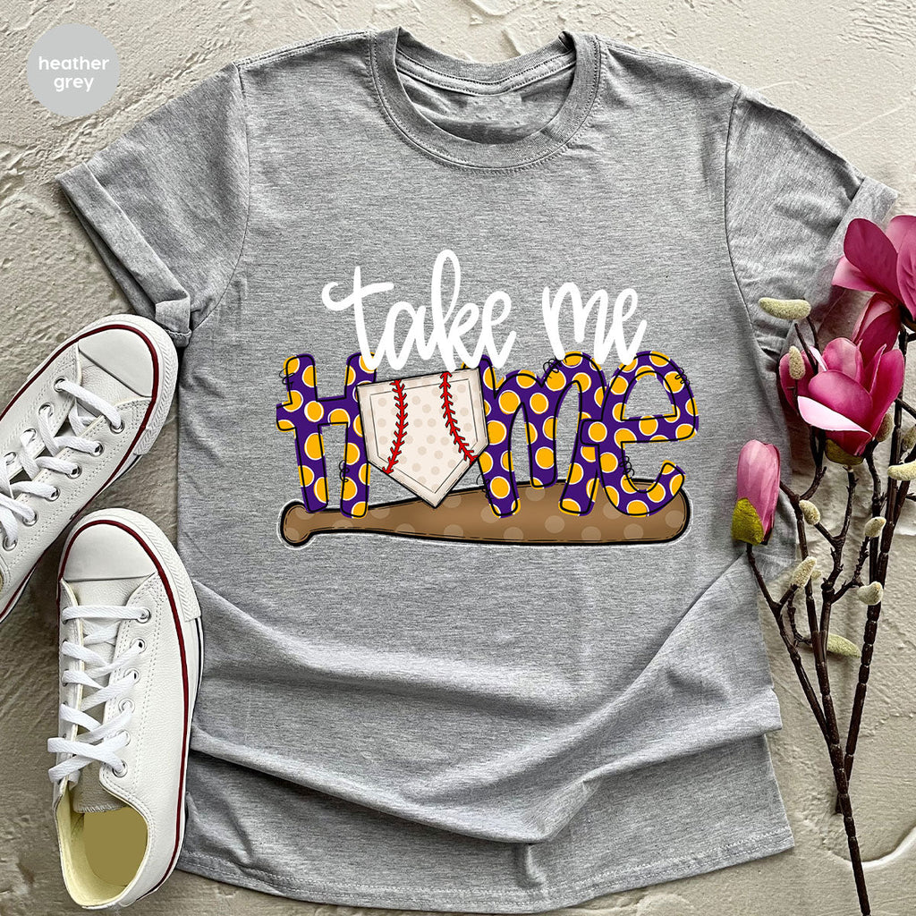 Baseball T-Shirt, Gifts for Her, Mom Outfit, Sister Shirt product image 10