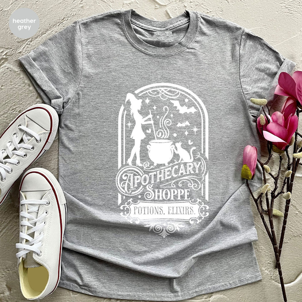 Funny Witch Shirt, Halloween Party Tshirt, Apothecary product image 87