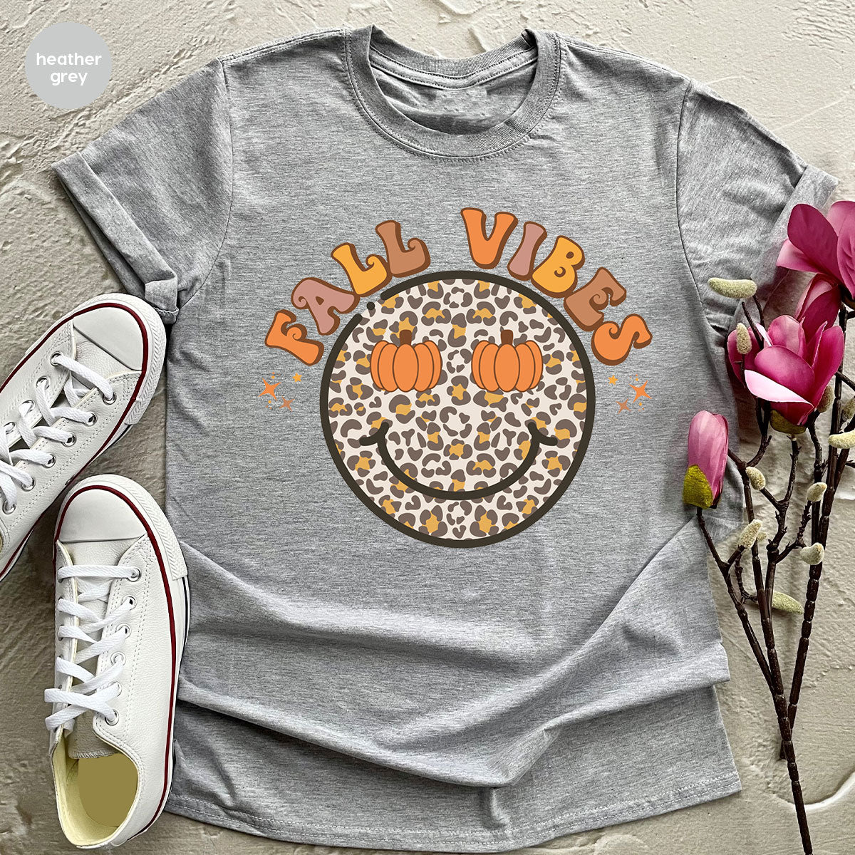 Fall Vibes Smile Shirt, 2022 T-Shirt, Funny Thanksgiving product image 13