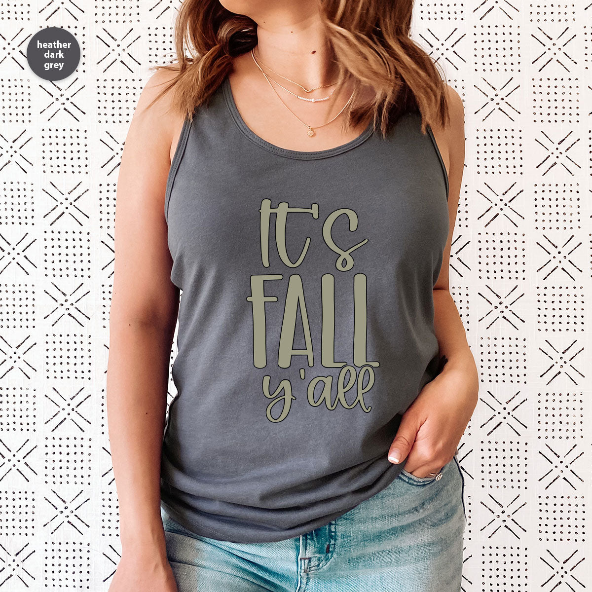 Fall Crewneck Sweatshirt, Its Yall T-Shirt, Gifts, for Her product image 89