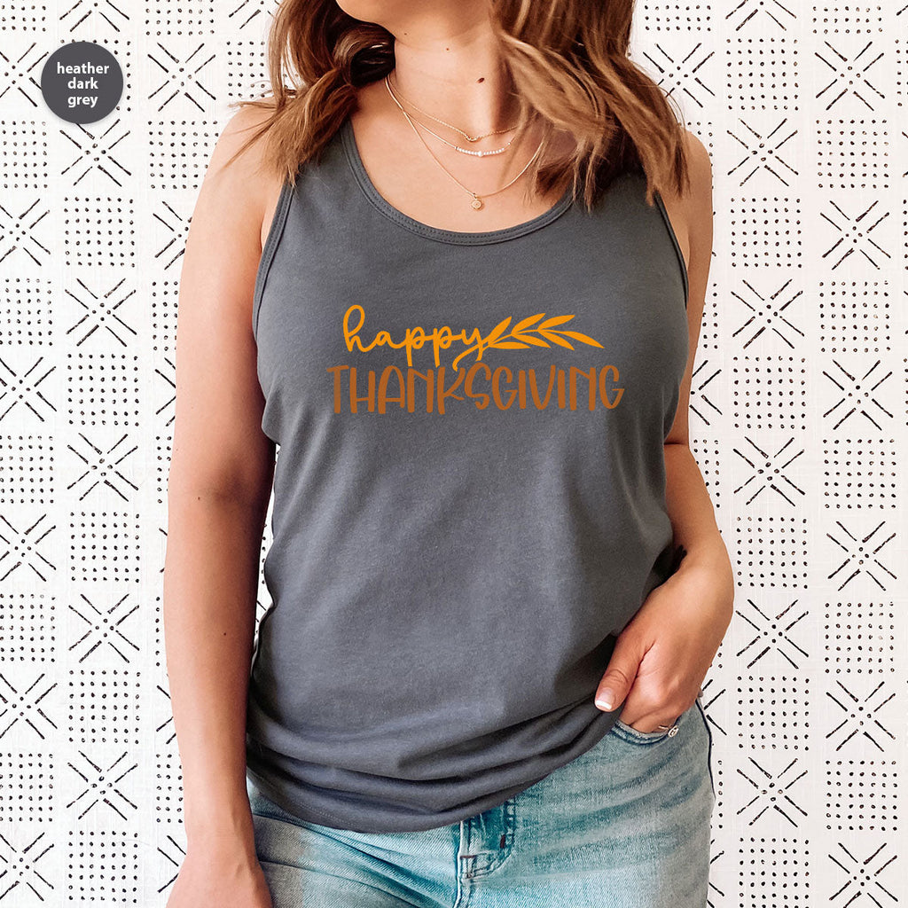 Happy Thanksgiving Shirt, Fall Crewneck Sweatshirt, Family product image 29