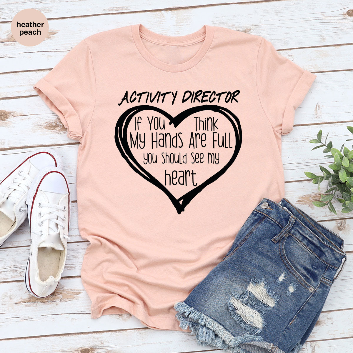 Activity Director Shirt, Love Heart Gift For Couples product image 24