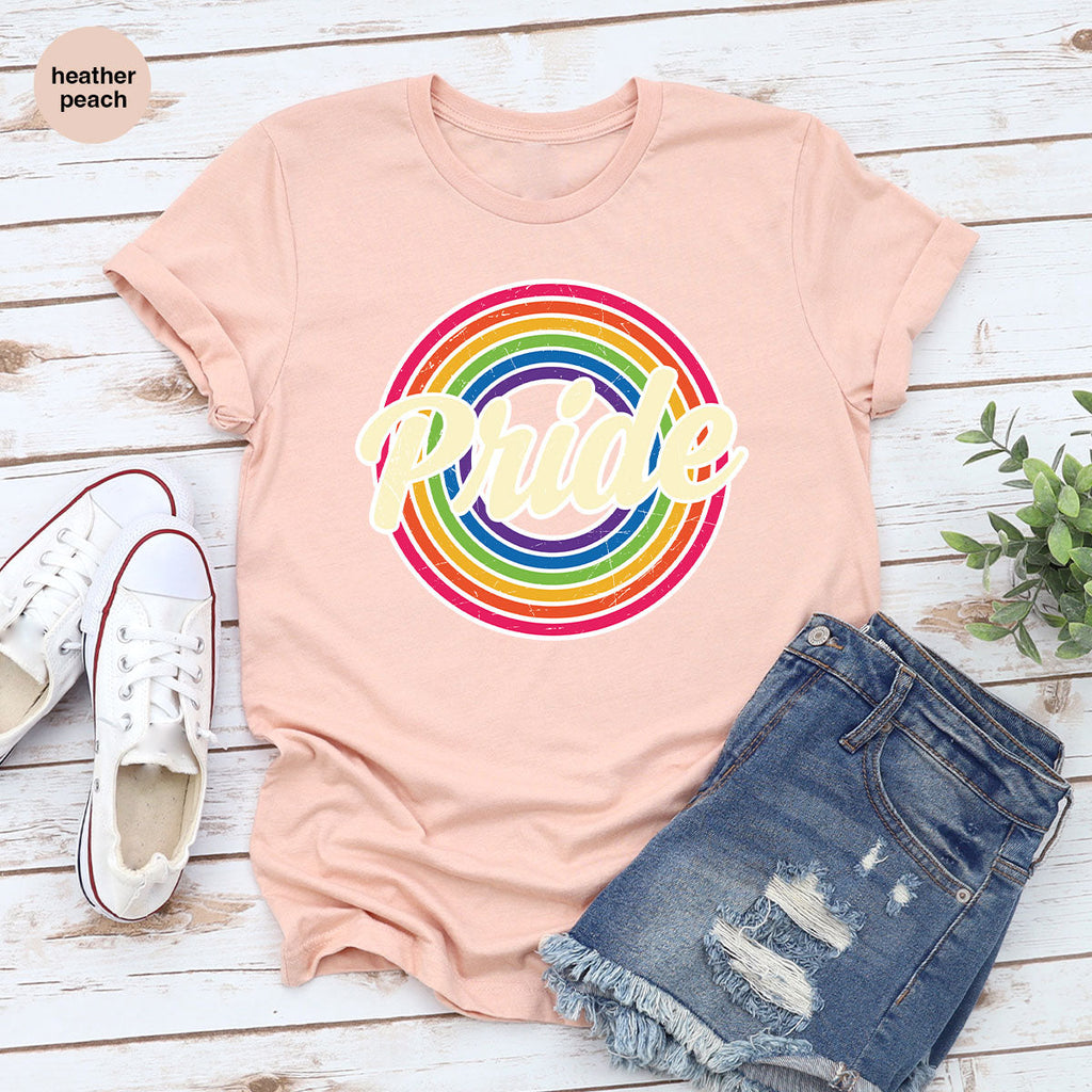 Pride Shirt, LGBT T-Shirt, Tee, Rainbow Graphic product image 35