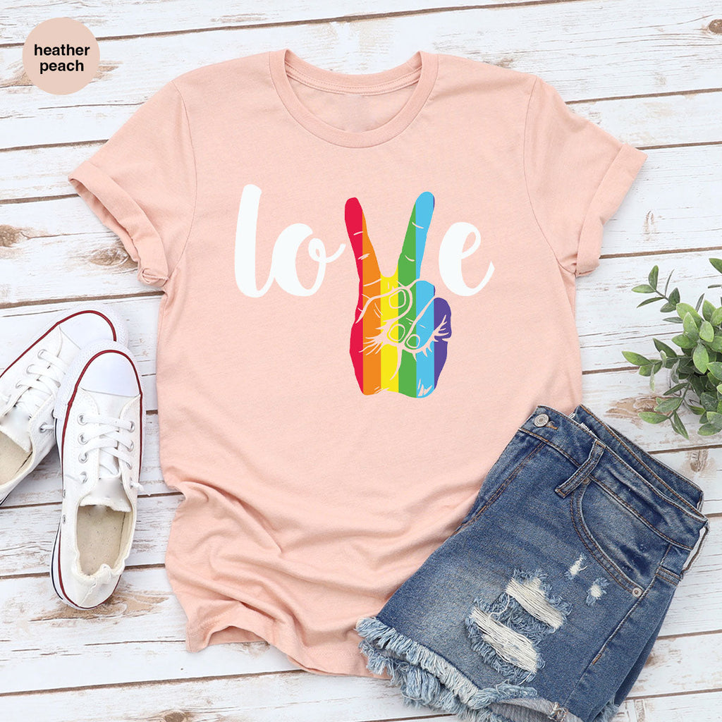 LGBT Love Shirt, Victory T-Shirt, Pride Tee, Glory product image 29