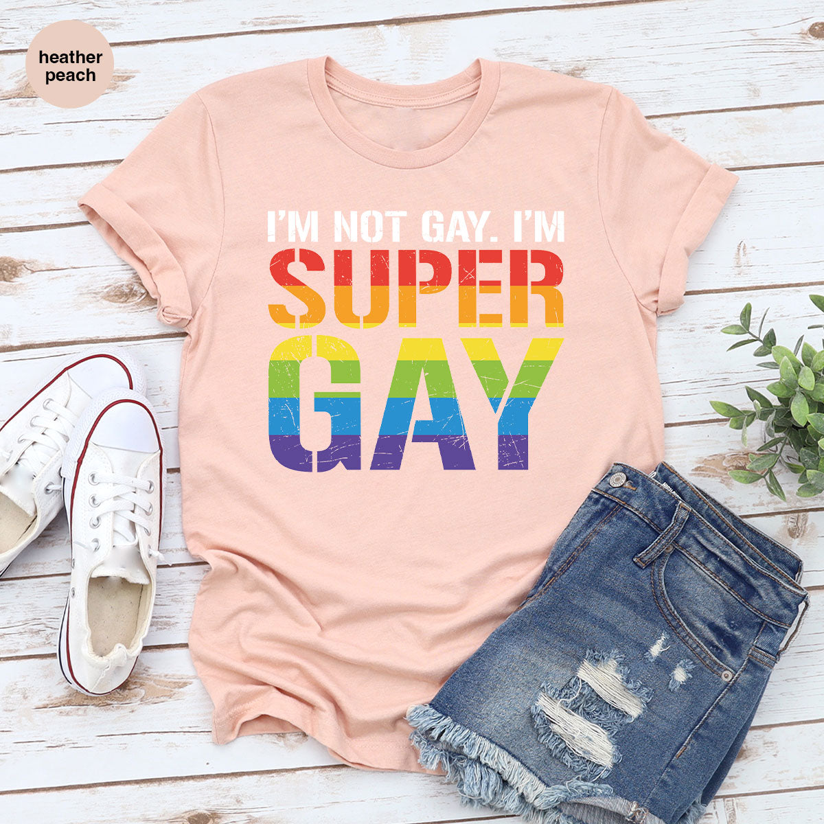 Super Gay Shirt, LGBT Power T-Shirt, Tee product image 32