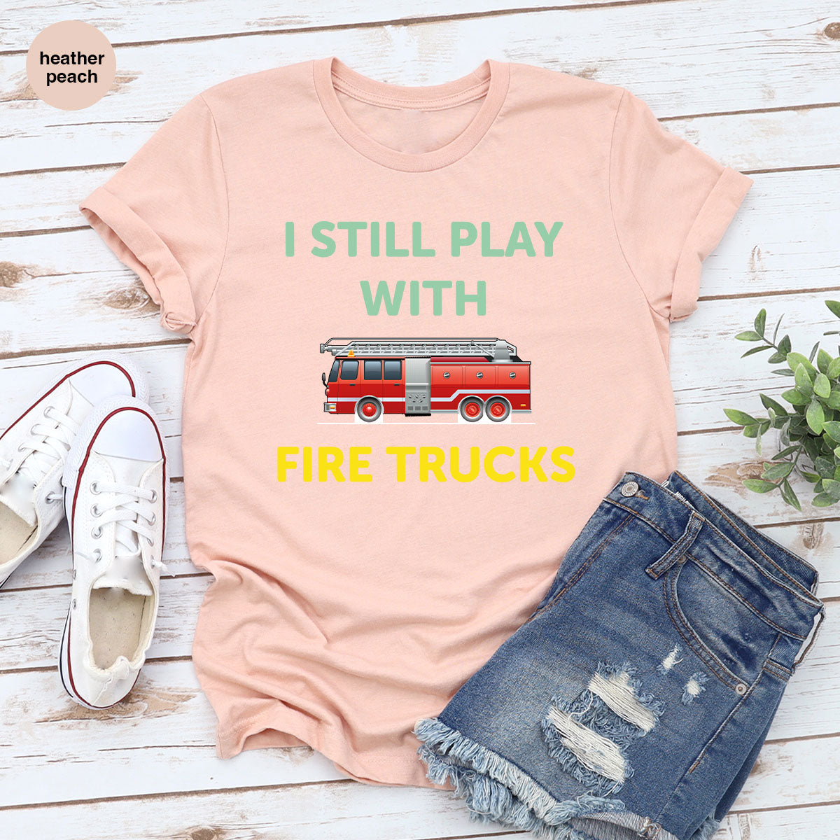 Fire Truck Shirt, Funny Fighter T-Shirt, Fireman Tee product image 39