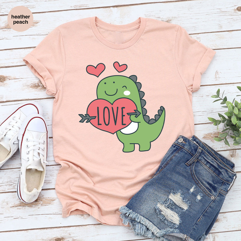 Love Shirt, Lovely Dinosaur Valentine's Day Special For product image 23