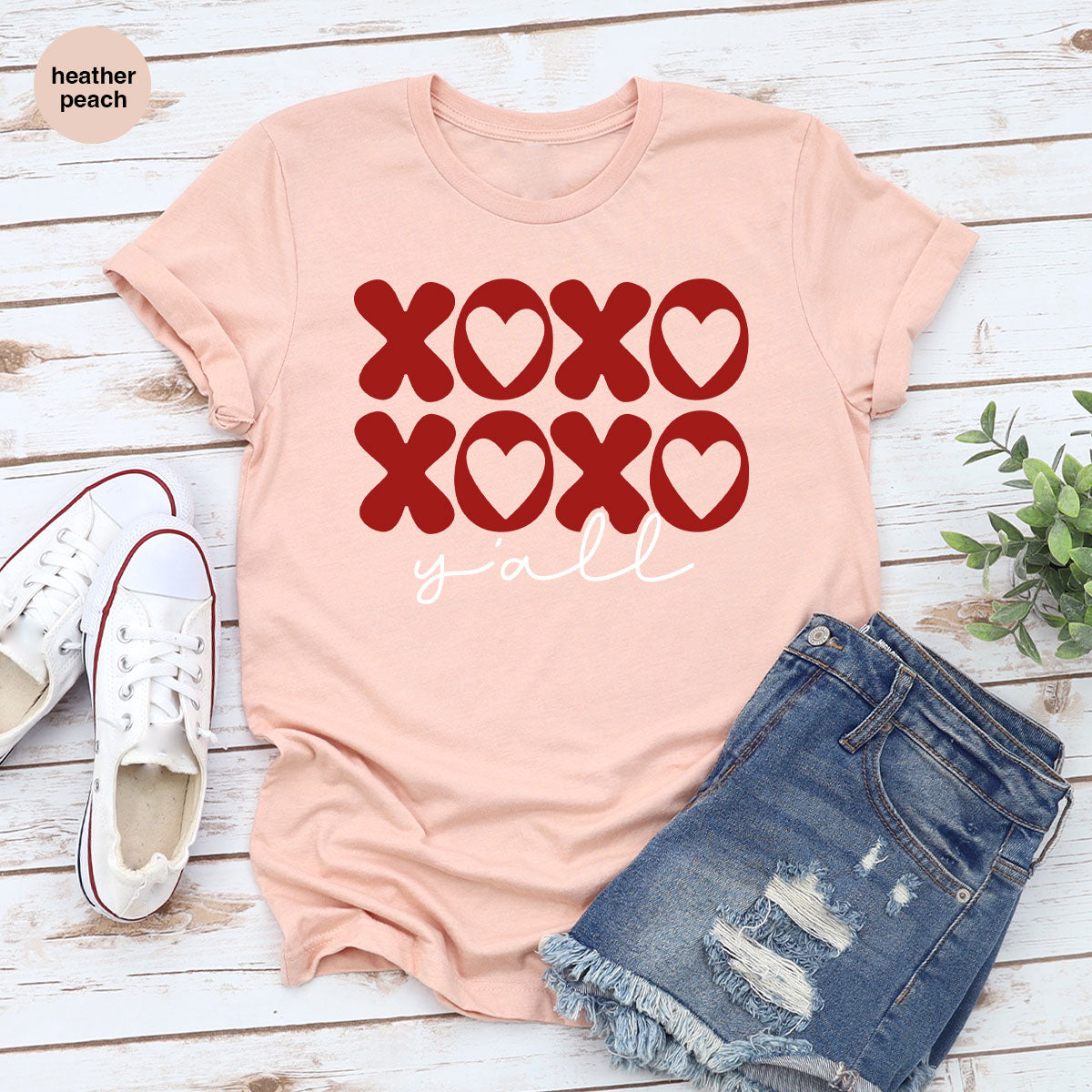 XOXO Shirt, Love Valentine's Day T-Shirt, Couple Match product image 34