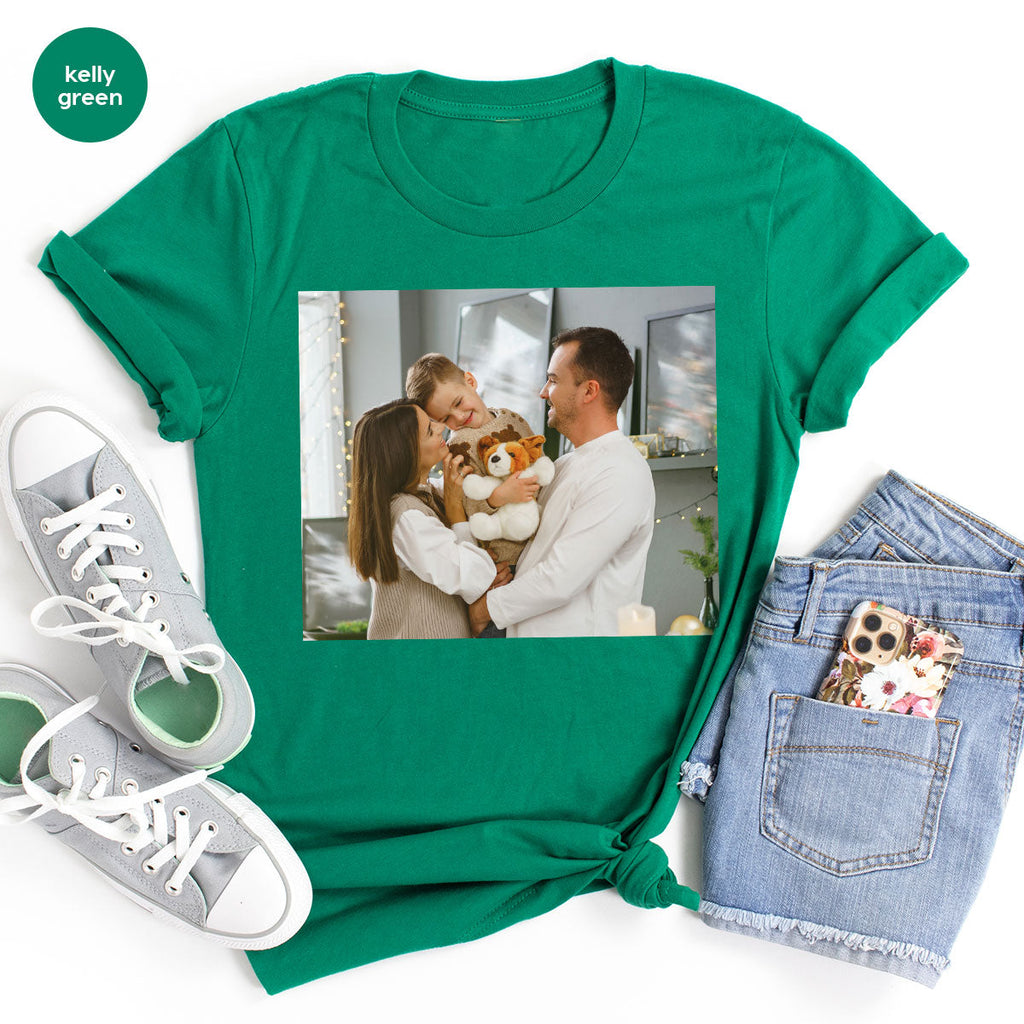 Custom Family T-Shirt, Customizable Photo Shirt, Baby Tee, product image 30