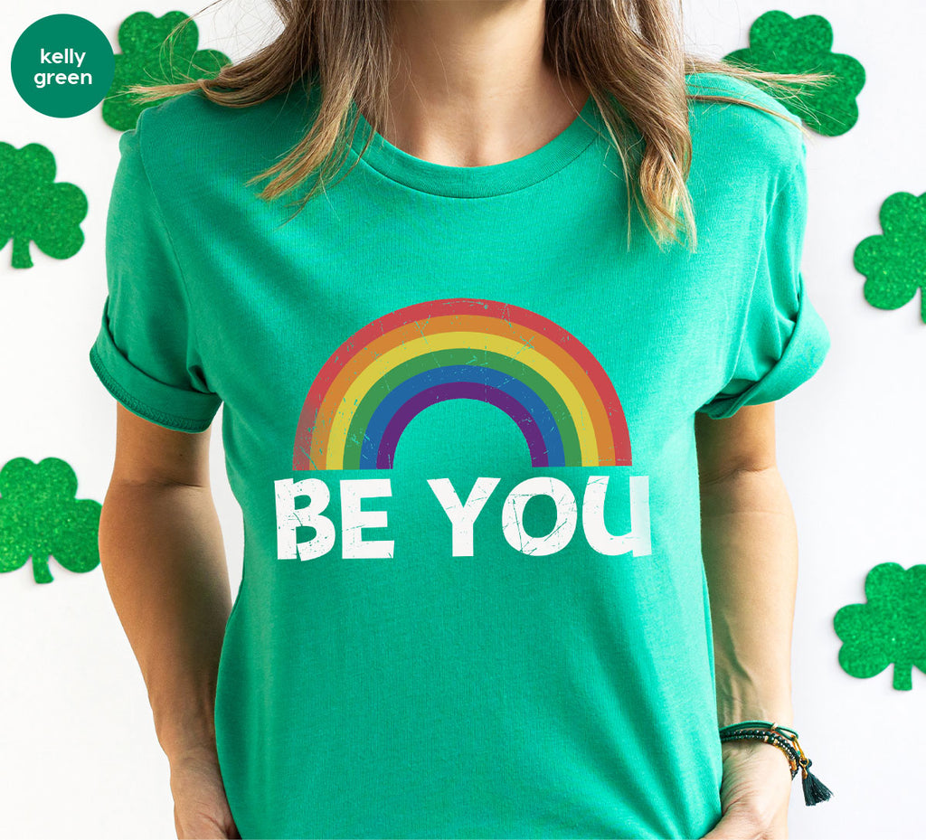 Rainbow T-Shirt, Be You Shirt, LGBT Pride product image 34