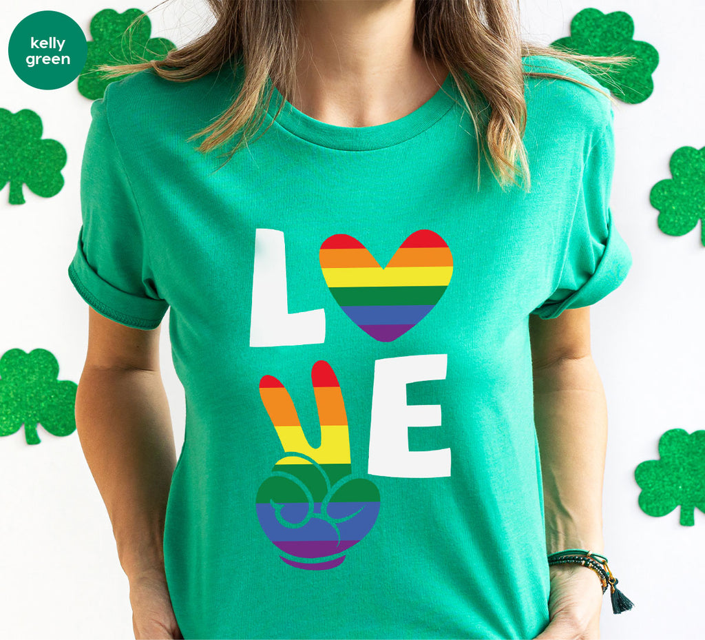 LGBT Love Shirt, Rainbow Glory T-Shirt, Pride Tee product image 40