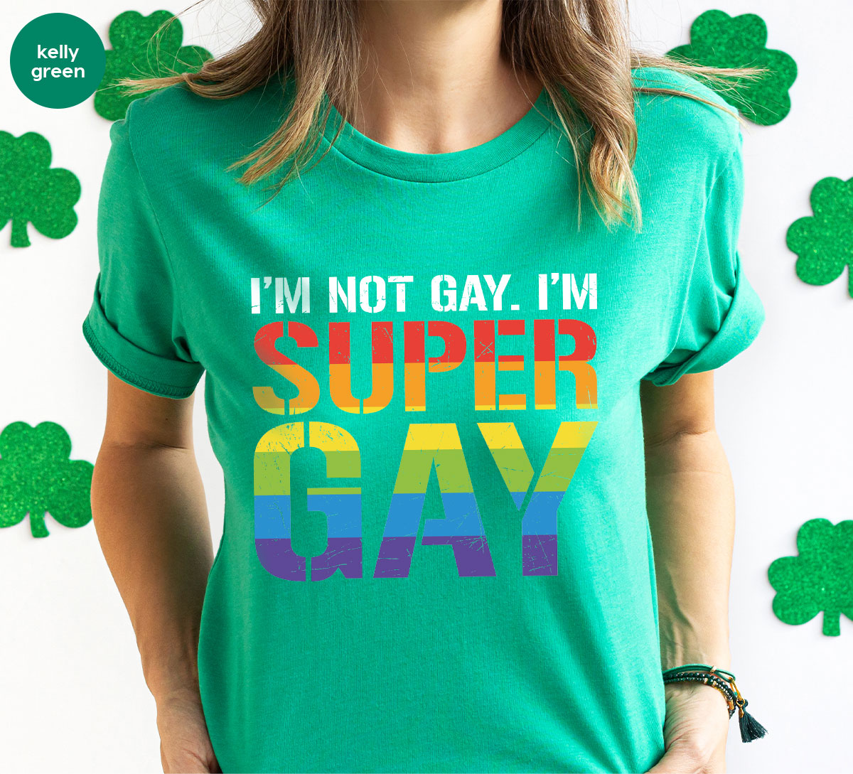 Super Gay Shirt, LGBT Power T-Shirt, Tee product image 34