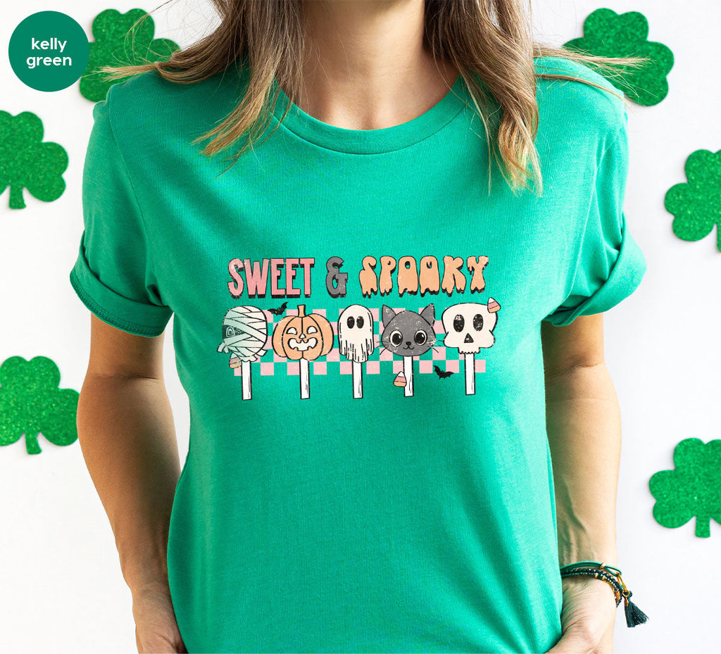 Retro Pumpkin T Shirt, Vintage Cat T-Shirt, Sweet Toddler product image 80