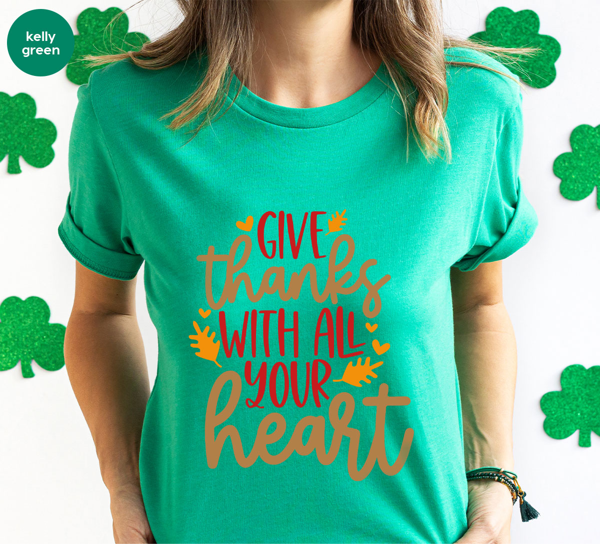 Cute Fall Clothing, Thanksgiving T-Shirt, Gift for Her product image 9