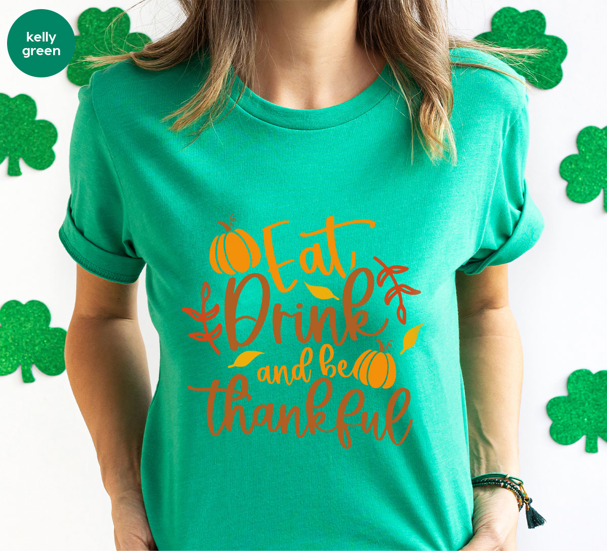 Cute Pumpkin T-Shirt, Fall Graphic Tees, Thankful Gifts product image 55