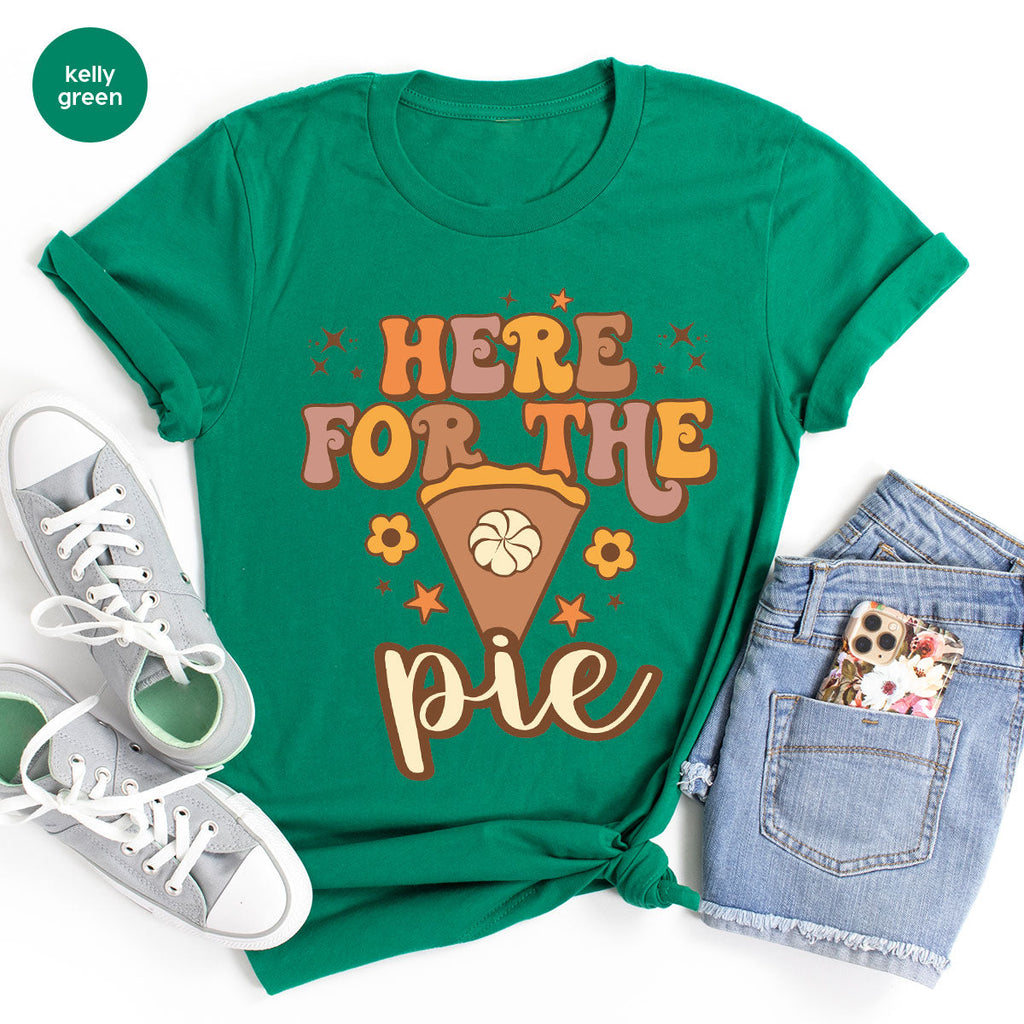Here For The Pie Shirt, Funny Halloween Cute Hoodie and product image 23