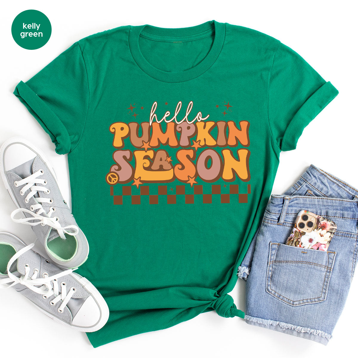 Pumpkin Season Shirt, Thanksgiving 2022 Design Tee product image 19