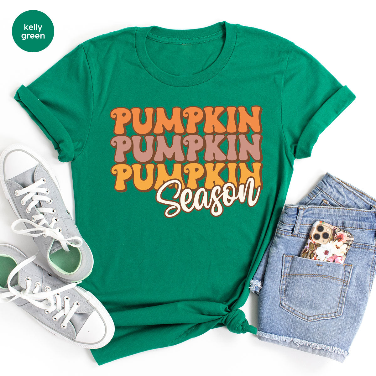 Fall Shirt, Pumpkin Season Thanksgiving 2022 T-Shirt, Cute product image 10