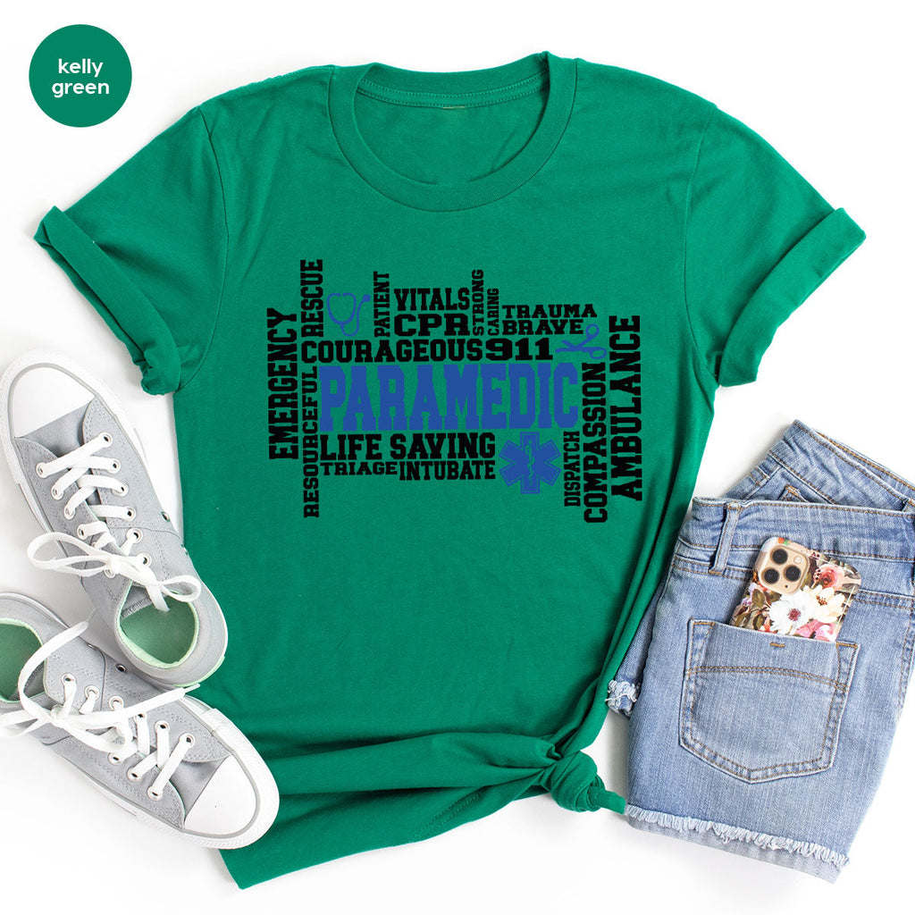 Paramedic T-Shirt, Ambulance Shirt, Life Saver Gift For product image 34