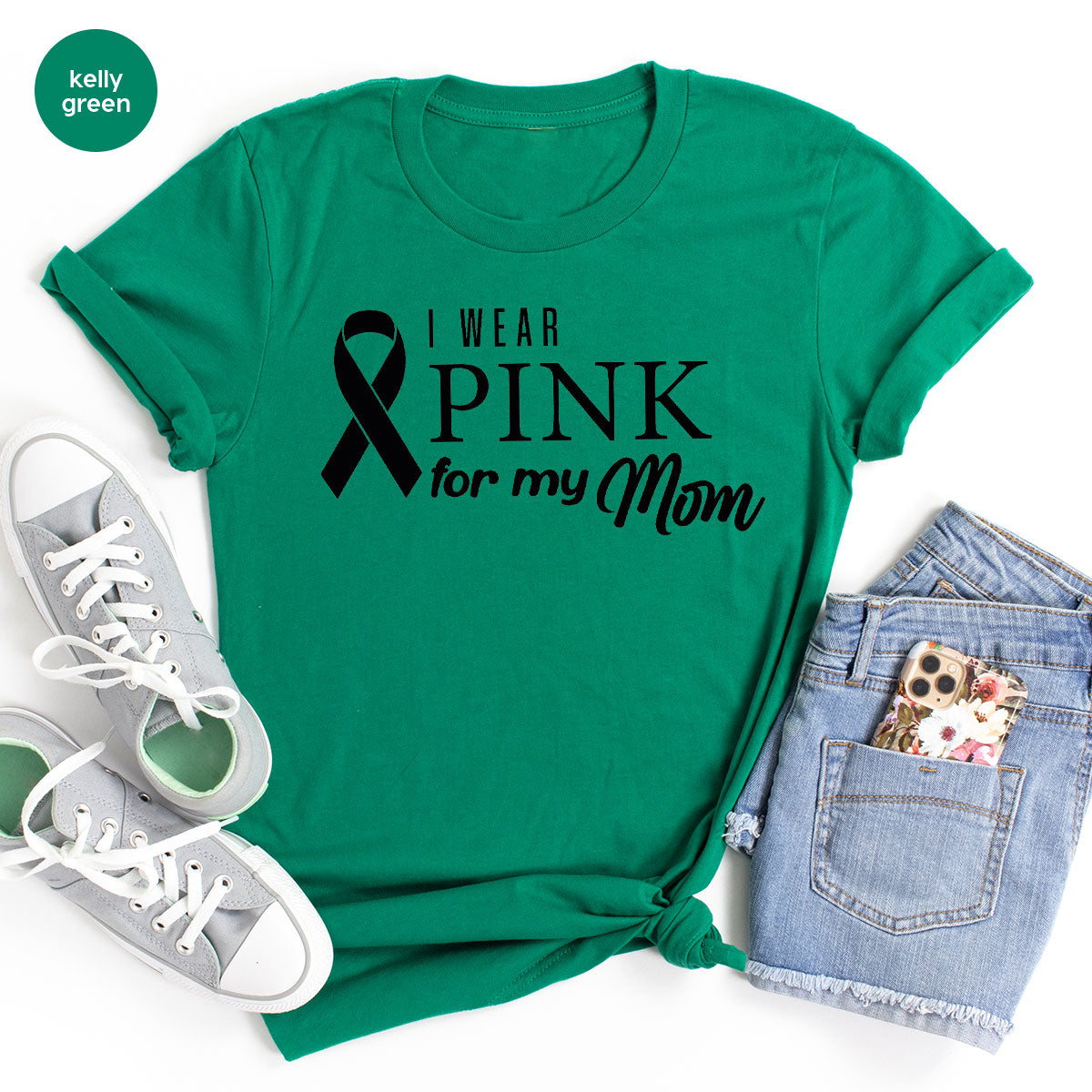 Long Sleeve Breast Cancer Survivor Shirt, Awereness Wear product image 13