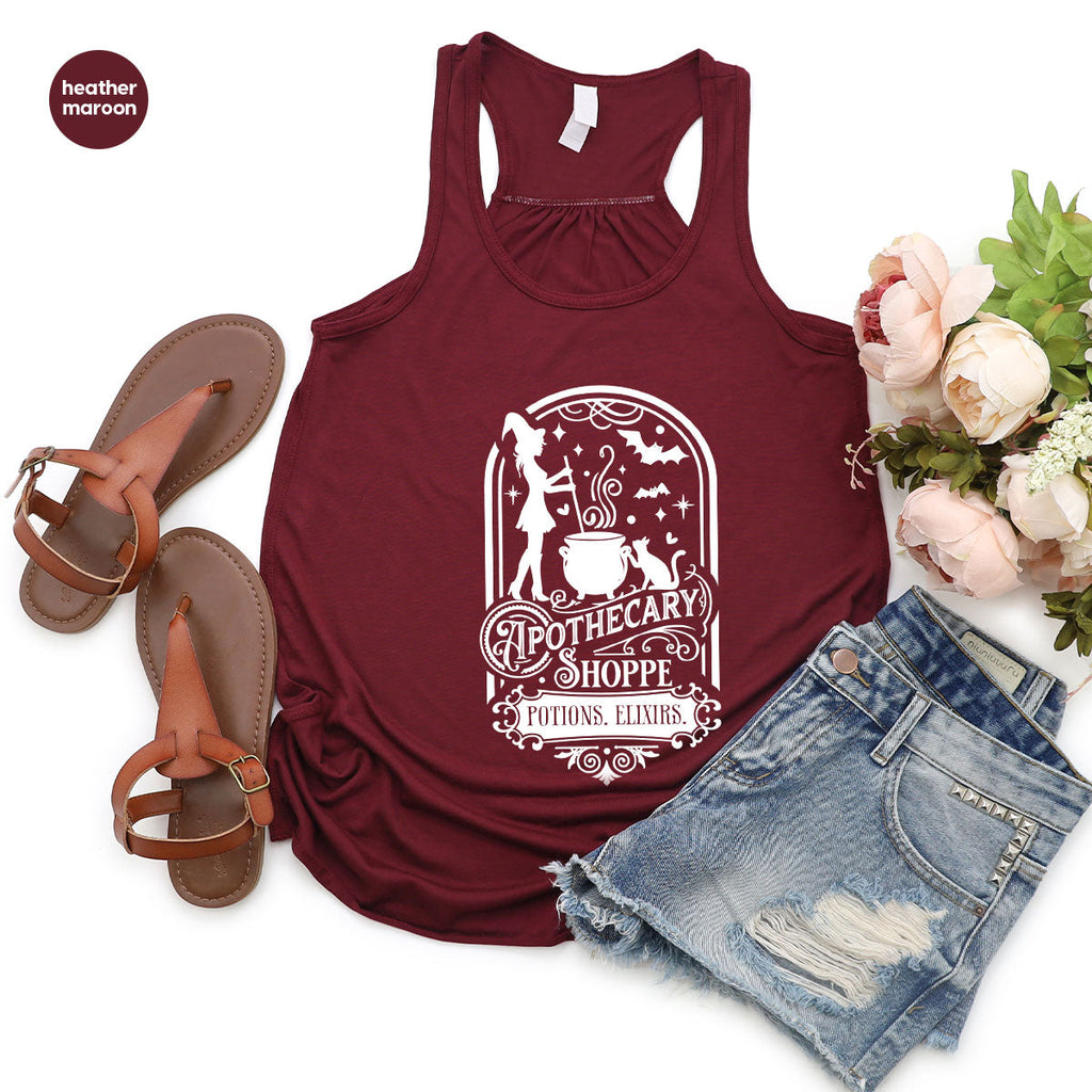 Funny Witch Shirt, Halloween Party Tshirt, Apothecary product image 97