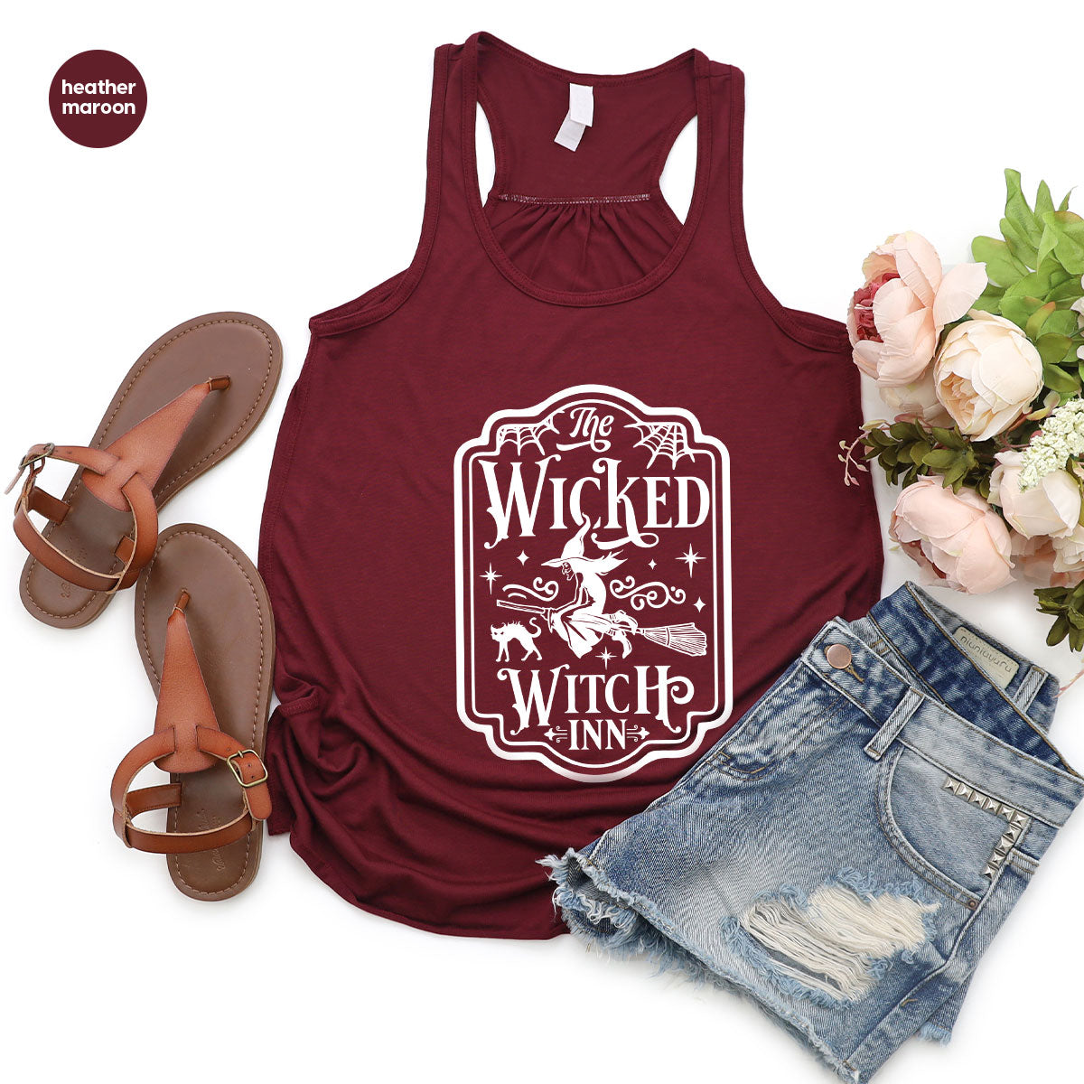 Witch Crewneck Sweatshirt, Halloween Shirts for Women product image 69