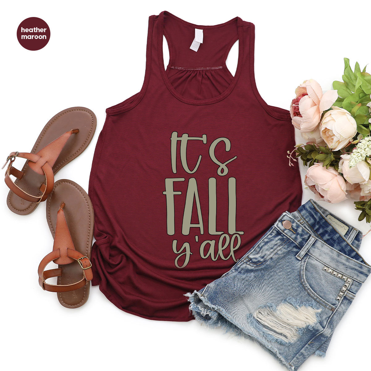 Fall Crewneck Sweatshirt, Its Yall T-Shirt, Gifts, for Her product image 97