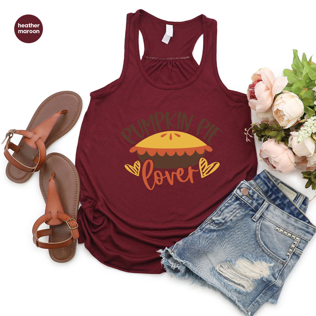 Kids Thanksgiving Shirts, Pumpkin Pie Graphic Tees, Gift product image 46