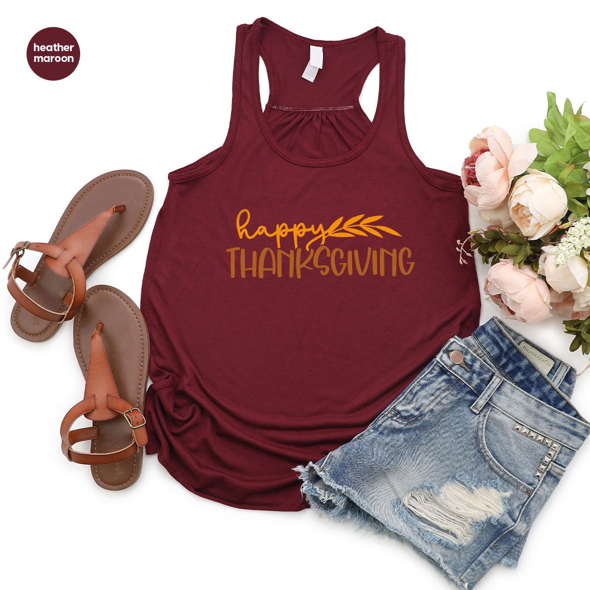 Happy Thanksgiving Shirt, Fall Crewneck Sweatshirt, Family product image 37