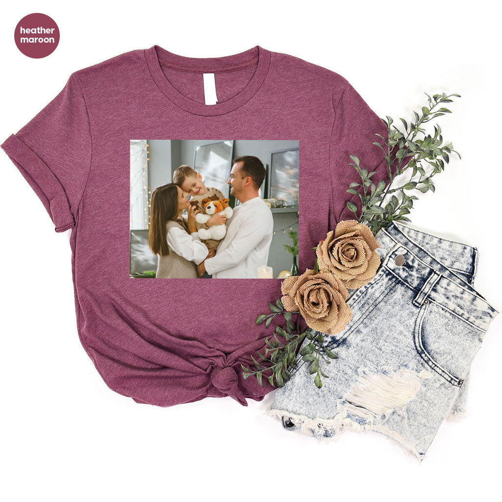 Custom Family T-Shirt, Customizable Photo Shirt, Baby Tee, product image 31