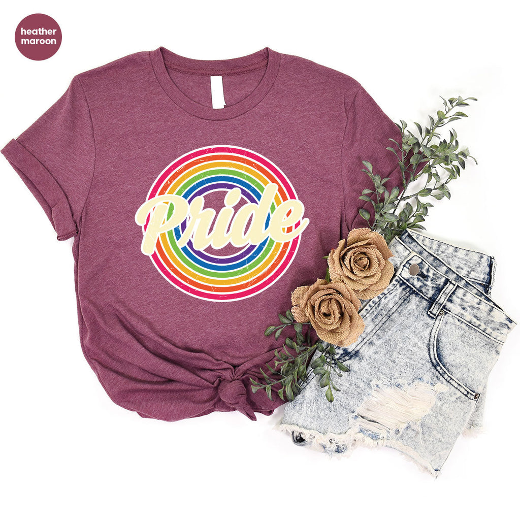 Pride Shirt, LGBT T-Shirt, Tee, Rainbow Graphic product image 38