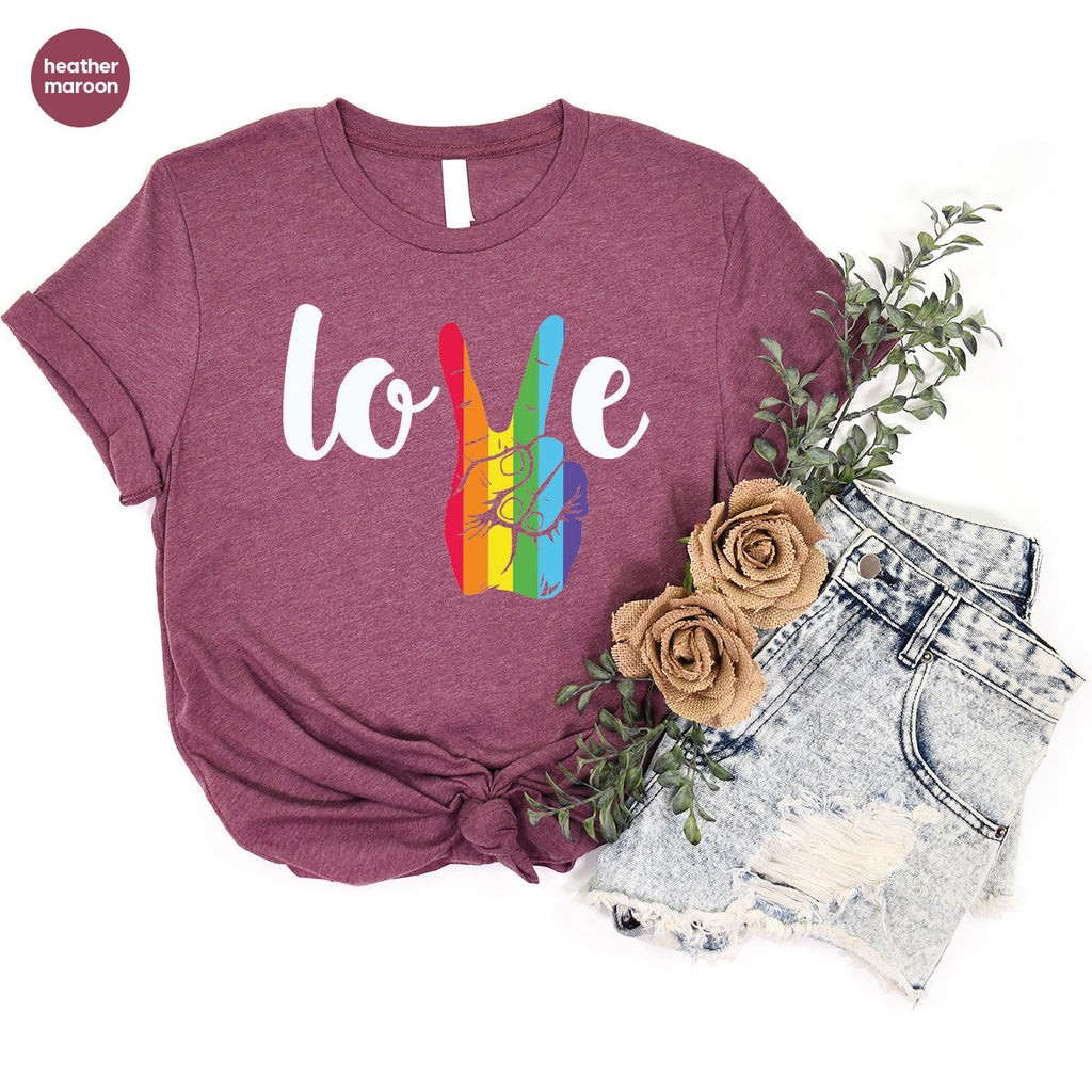 LGBT Love Shirt, Victory T-Shirt, Pride Tee, Glory product image 32