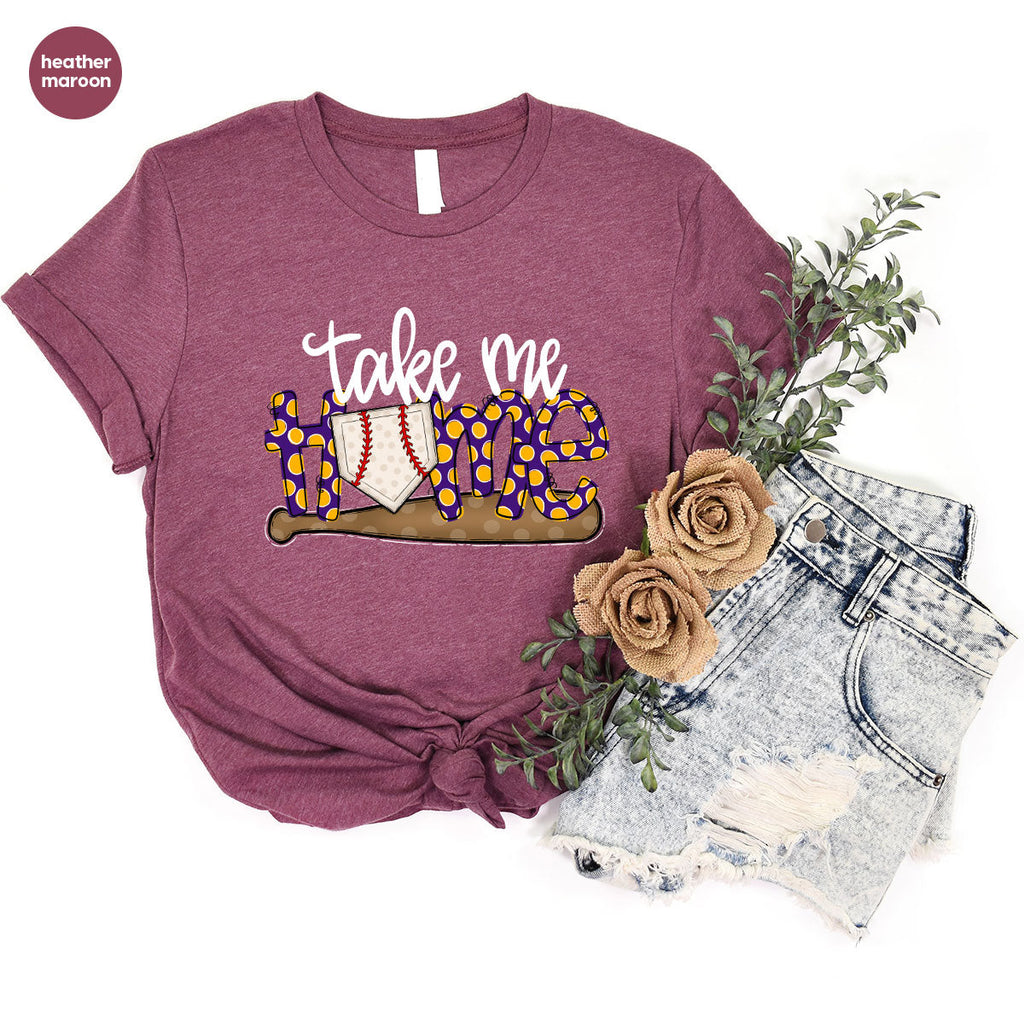 Baseball T-Shirt, Gifts for Her, Mom Outfit, Sister Shirt product image 16