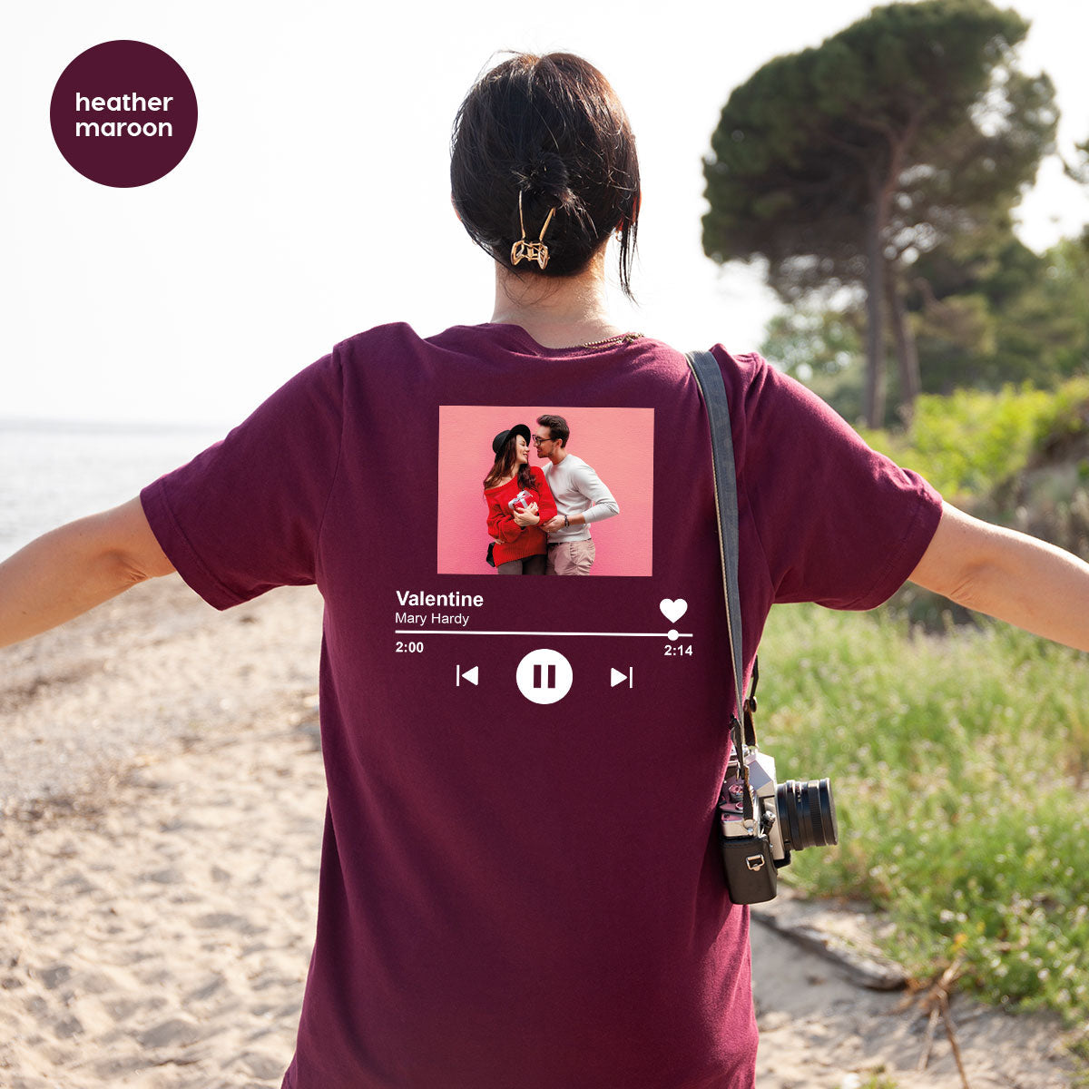 Custom Photo Valentine's Day Shirt, Personalized Gift product image 101