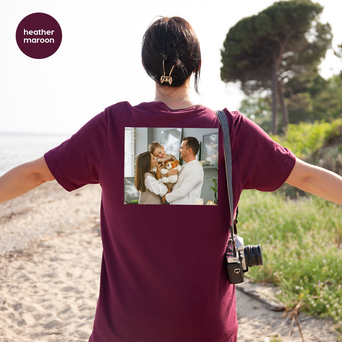 Custom Family T-Shirt, Customizable Photo Shirt, Baby Tee, product image 32